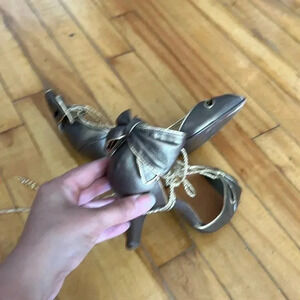 Miss sixty  bow peep toe heels